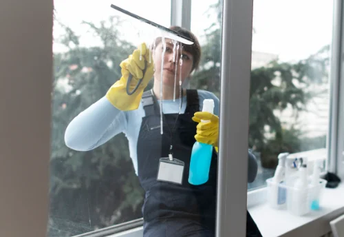 Nettoyage de vitres intérieures et extérieures à Suze